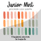 Junior Mint Procreate Palette